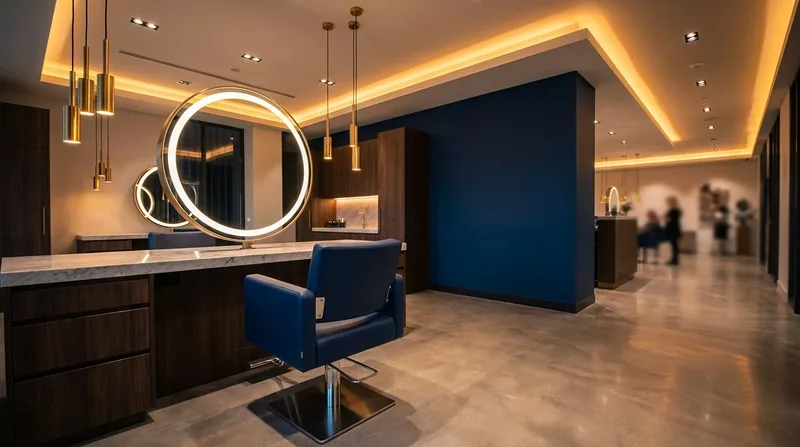 Modern Tennessee salon interior, How to start a hair salon business in tennessee